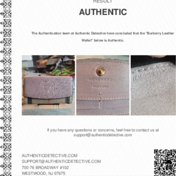 BURBERRY Exploded Check Pattern Leather Continental Wallet in EUC with COA - Picture 5 of 15